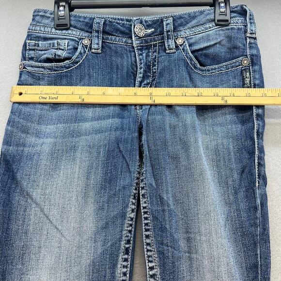 Silver Jeans Co Women's Suki Boot Cut Jeans Medium Denim Wash Blue Size 28X30 - Picture 5 of 14
